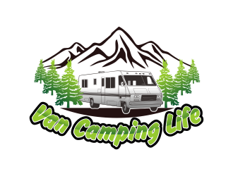 Van Camping Life logo design by done
