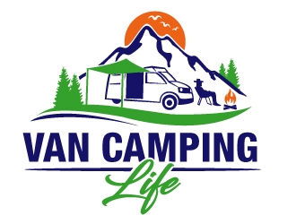 Van Camping Life logo design by PMG