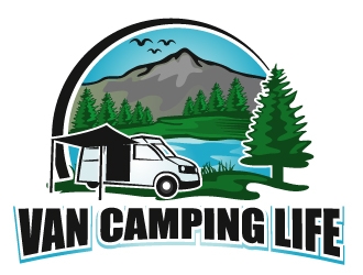 Van Camping Life logo design by PMG