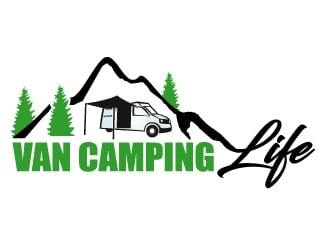 Van Camping Life logo design by PMG
