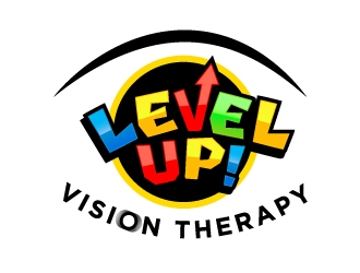 LEVEL UP! Vision Therapy logo design by Foxcody