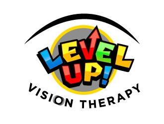 LEVEL UP! Vision Therapy logo design by Foxcody