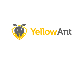 Yellow Ant logo design by enzidesign