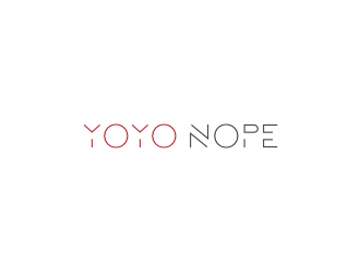 Yoyo nope logo design by bricton