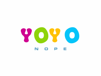 Yoyo nope logo design by afra_art