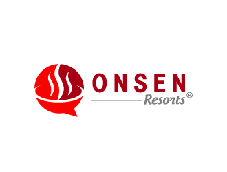 Onsen Resorts logo design by bluespix