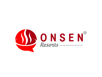 Onsen Resorts logo design by bluespix