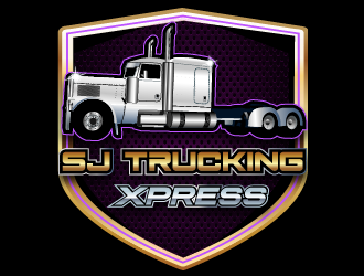 SJ Trucking Xpress logo design by axel182