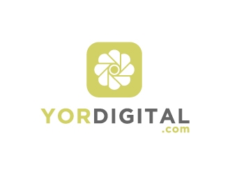 yordigital.com logo design by fillintheblack