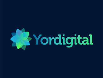 yordigital.com logo design by enzidesign