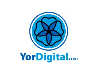 yordigital.com logo design by MarkindDesign