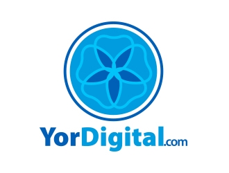 yordigital.com logo design by MarkindDesign