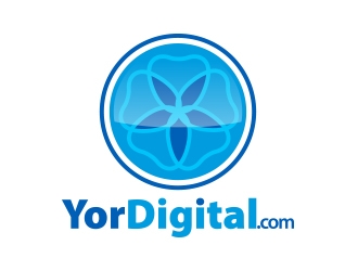 yordigital.com logo design by MarkindDesign