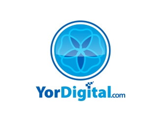 yordigital.com logo design by MarkindDesign