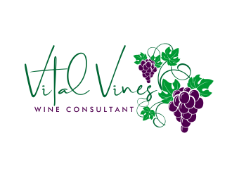 Vital Vines logo design by Cekot_Art