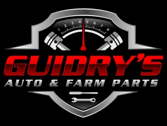 Guidrys Auto & Farm Parts logo design by abss