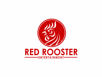 Red Rooster Entertainment logo design by giphone