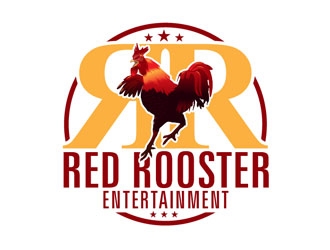 Red Rooster Entertainment logo design by frontrunner