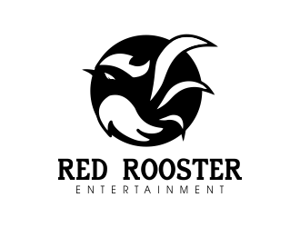 Red Rooster Entertainment logo design by JessicaLopes