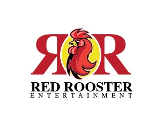 Red Rooster Entertainment logo design by Manolo
