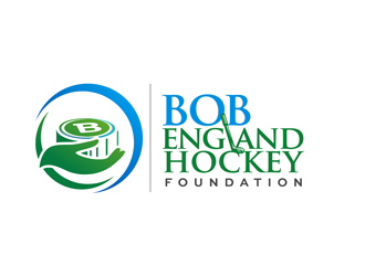 Bob England Hockey Foundation logo design by enzidesign