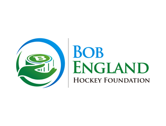 Bob England Hockey Foundation logo design by enzidesign