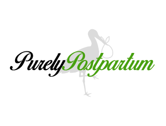 Purely Postpartum logo design by axel182