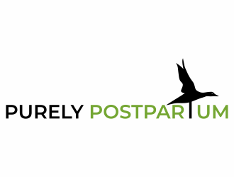 Purely Postpartum logo design by luckyprasetyo