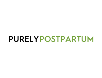 Purely Postpartum logo design by nurul_rizkon