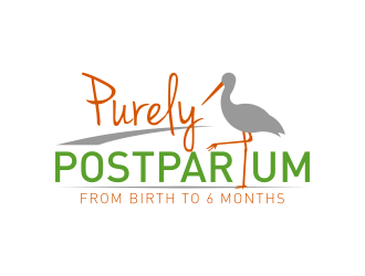 Purely Postpartum logo design by Dakon