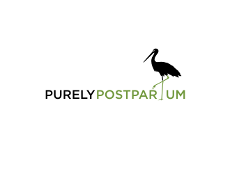 Purely Postpartum logo design by blessings
