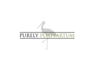 Purely Postpartum logo design by blessings
