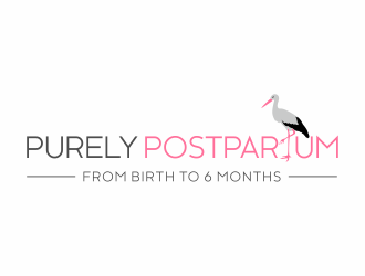 Purely Postpartum logo design by hidro
