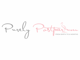 Purely Postpartum logo design by luckyprasetyo