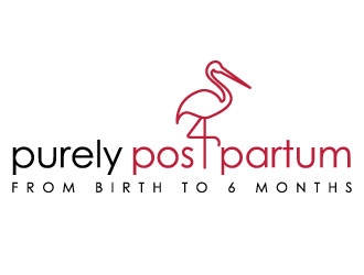 Purely Postpartum logo design by Suvendu