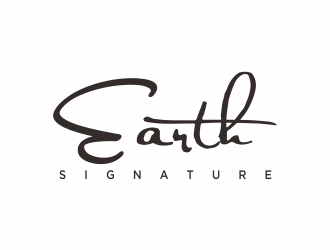Earth Signature logo design by afra_art