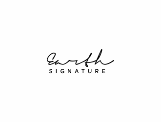 Earth Signature logo design by hopee