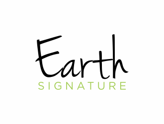 Earth Signature logo design by Editor