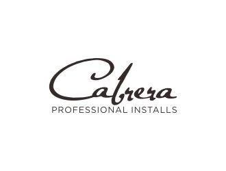 Cabrera Professional Installs  logo design by agil