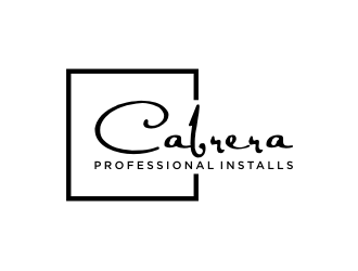 Cabrera Professional Installs  logo design by nurul_rizkon