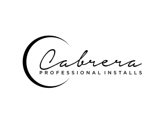 Cabrera Professional Installs  logo design by nurul_rizkon