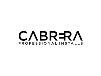 Cabrera Professional Installs  logo design by asyqh