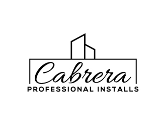Cabrera Professional Installs  logo design by Bunny_designs