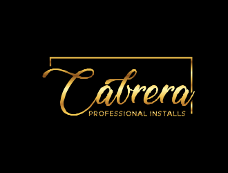 Cabrera Professional Installs  logo design by afra_art