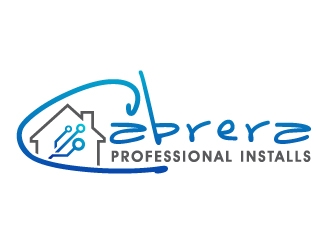 Cabrera Professional Installs  logo design by desynergy
