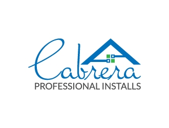 Cabrera Professional Installs  logo design by kasperdz