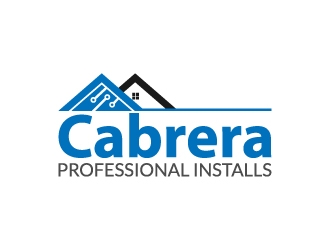 Cabrera Professional Installs  logo design by kasperdz
