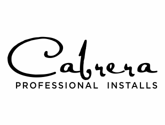 Cabrera Professional Installs  logo design by hopee