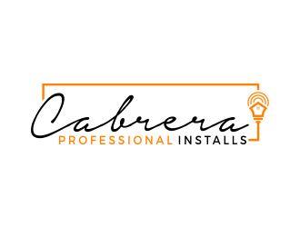 Cabrera Professional Installs  logo design by SmartTaste