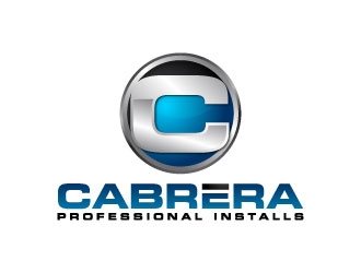 Cabrera Professional Installs  logo design by J0s3Ph